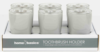 3 of 14:Home Basics Break-Resistant Plastic Tumbler, Grey 