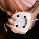 5 of 5:Globe Dog Multicolor Changing LED Rechargeable Silicone Night Light, Table Lamp, Roy Jr 
