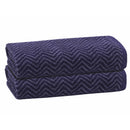 32 of 40:PREMIUS 2 Pack Chevron 100% Cotton Yarn Dyed Bath Sheet Towel, 32x64 Inches 