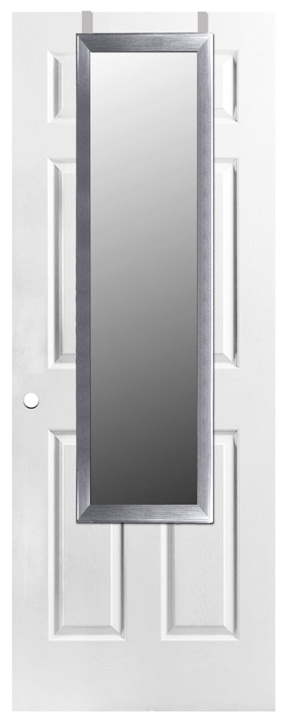 1 of 3:Miroir de porte Home Basics, argenté 
