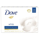 1 of 1:Pain de beauté Dove avec ¼ de crème hydratante profonde, blanc, 113 g, 16 barres 