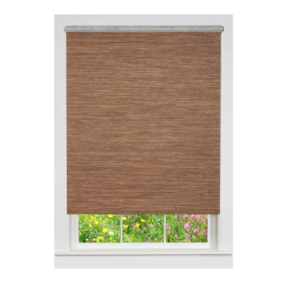 1 of 4:Cords Free Privacy Jute Shade 52X72 Cocoa 