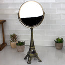 2 of 3:Home Basics Antique French Paris Eiffel Towel Double Sided Cosmetic Mirror, Bronze 