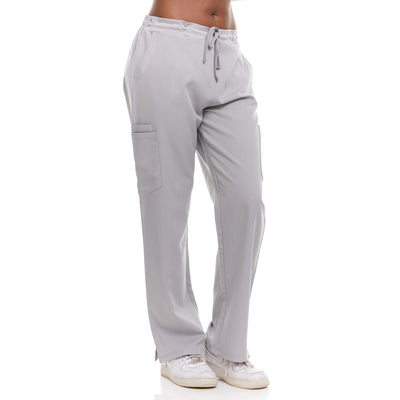 25 of 66:Ellen Tracy 4-Way Stretch Elastic Back Drawstring Waistband Scrub Pants 