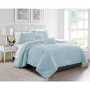8 of 10:Harmony 5 Piece Moroccan Clip Jacquard Comforter Set 
