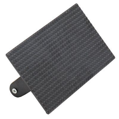 3 of 4:Home Basics Cast Iron Bacon Press with Wood Handle, Black 
