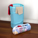 4 of 5:Sunbeam 4 Compartment Micro Mesh Wash Bag, White 