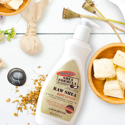 4 of 4:Lotion corporelle au karité brut Palmer's Shea Formula, flacon pompe, 13,5 onces 