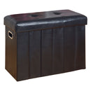 1 of 4:Simplify Collapsible Bench/Hamper in Black 