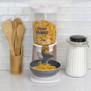 4 of 5:Home Basics Single Cereal Dispenser, White 