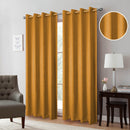 9 of 19:Isla Thermal Room Darkening Grommet Window Panel, 54x84 Inches 