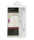 2 of 2:Bath Bliss Heavy Grommet Shower Liner in Clear 