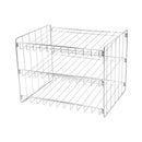 2 of 3:Kitchen Details 3 Tier Can Storage Organizer Rack 