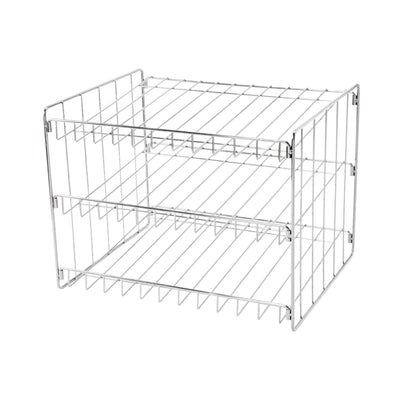 2 of 3:Kitchen Details 3 Tier Can Storage Organizer Rack 
