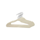 1 of 5:Home Basics Velvet Flocked Suit Hanger, (Pack of 25), Ivory 