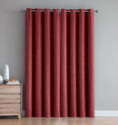 21 of 40:Jeremiah Textured Room Darkening Grommet Window Panel, 52x90 Inches 