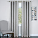 7 of 15:Taylor Crushed Satin Lined Room Darkening Grommet Window Panel, 50x84 Inches 