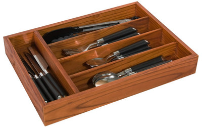 2 of 4:Cubiertos de Madera de Pino Home Basics 