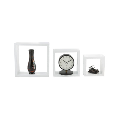 3 of 4:Neu Home Set of 3 Wall Cubes 