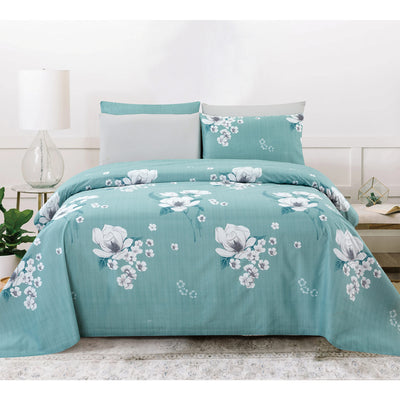 7 of 16:Ensemble de draps luxueux en microfibre infroissable PREMIUS Athena 
