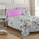 4 of 4:PREMIUS 4-6 Piece Printed Wrinkle-Free Sheet Set, Cynara 