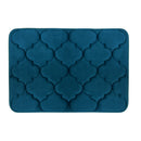 1 of 12:Tapis de bain doux et antidérapant en mousse à mémoire de forme Madison Moroccan, 43 x 61 cm 
