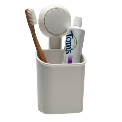 2 of 3:Bath Bliss Gel Suction Toothbrush Holder 