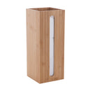 2 of 4:Bath Bliss Square Bamboo Toilet Tissue Reserve 