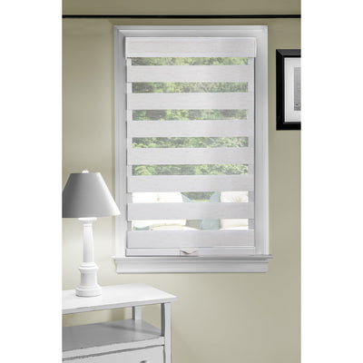 24 of 39:Cordless Celestial Sheer Double Layered Window Shade 