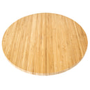 3 of 7:Home Basics 13.5 Bambú Lazy Susan, Natural 