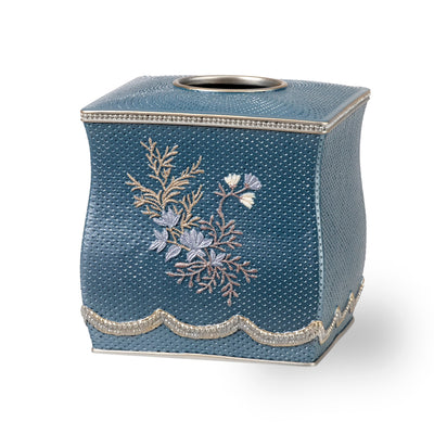 4 of 9:Popular Bath Capri Complete Bath Ensemble Decor Set, Slate Blue, All Sold Separately 
