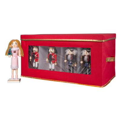 1 of 4:Simplify Holiday Figurine Statue Storage Box 