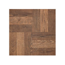 1 of 2:Portfolio 12x12 2.0mm Self Adhesive Vinyl Floor Tile - Walnut Parquet - 9 Tiles/9 sq. ft. 