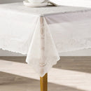 15 of 25:Nappe en vinyle avec dentelle en relief et motif Betenburg 