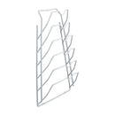 1 of 4:Neu Home 6 Section Cabinet Door Lid Rack in White 