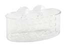 1 of 4:Cesta de baño compacta con ventosa Bath Bliss 