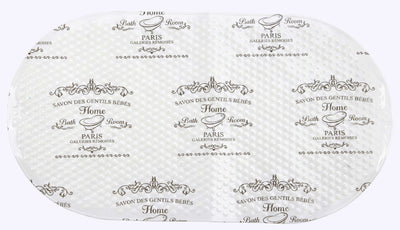 1 of 4:Tapis de bain Paris Home Basics, blanc 