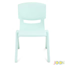 5 of 8:JOON Stackable Plastic Kids Learning Chairs, Mint Green, 20.5x12.75X11 Inches, 2-Pack (Pack of 2) 