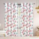 4 of 6:Krista Floral Room Darkening Grommet Window Curtain Panel, 54x84 Inches 