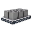 1 of 14:Home Basics Break-Resistant Plastic Tumbler, Grey 