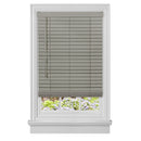 1 of 3:Cordless GII Madera Falsa 2 Faux Wood Plantation Blind 46x64 - Grey 