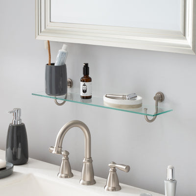 3 of 4:Neu Home Hanging Glass Shelf 