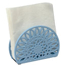 1 of 4:Home Basics Sunflower Cast Iron Napkin Holder, Blue 