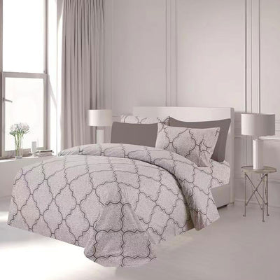 3 of 4:Ensemble de draps luxueux en microfibre infroissable Premius Adam Premium 