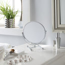 2 of 4:Accueil Détails Miroir de courtoisie double face grossissant 5x 7