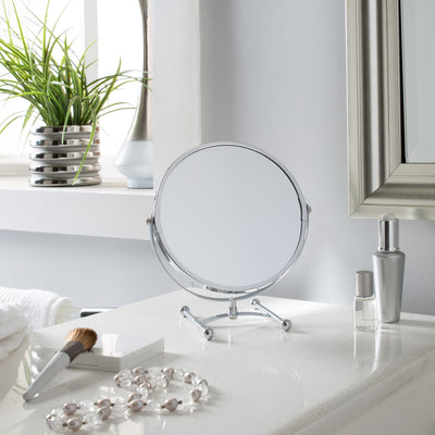 2 of 4:Accueil Détails Miroir de courtoisie double face grossissant 5x 7
