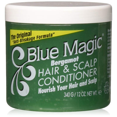 1 of 2:Blue Magic Hair and Scalp Conditioner, Bergamot, 12 Ounces 