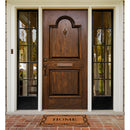 2 of 6:Achim Home Printed Coir Doormat, Brown-Black, 18x30 Inches 