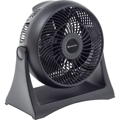 1 of 5:Comfort Zone Ventilador de mesa para montaje en pared de 8