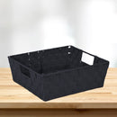 1 of 1:Simplify 2 Pack Large Storage Shelf Tote in Black 